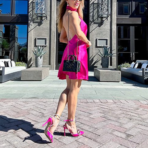 Lovers + Friends Pink Halter Mini Dress - Picture 10 of 11